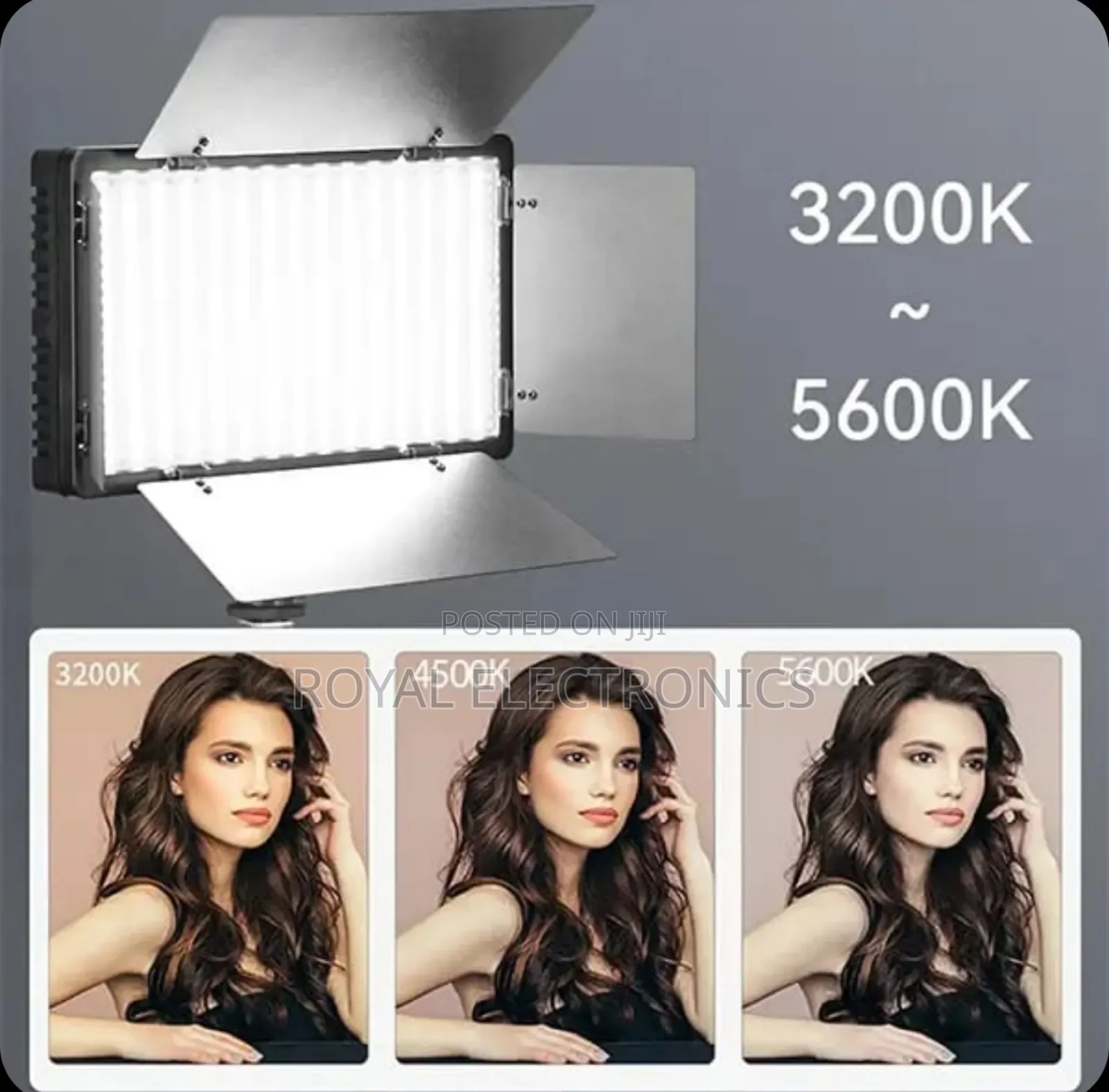 50w 3200- Battery Bi-Colour RGB Panel Photography Light