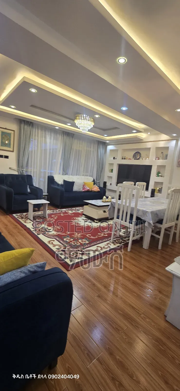 Furnished 3bdrm Condo in የሚሸጥ 40/60 ኮንዶሚኒየም, Bole for sale