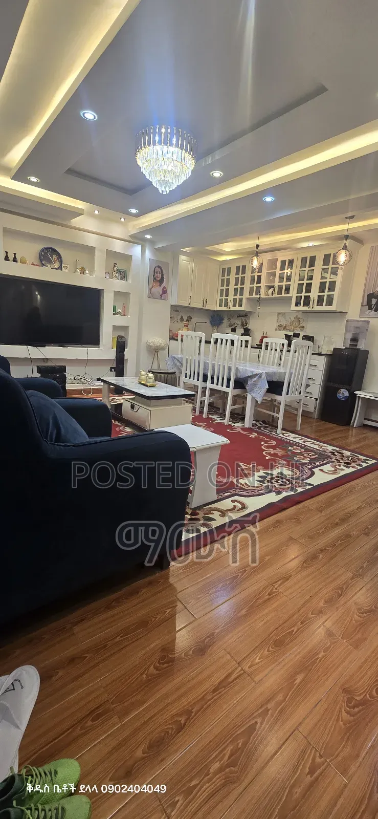 Furnished 3bdrm Condo in የሚሸጥ 40/60 ኮንዶሚኒየም, Bole for sale