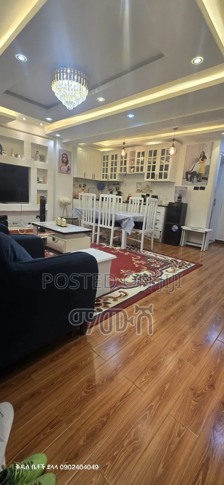 Furnished 3bdrm Condo in የሚሸጥ 40/60 ኮንዶሚኒየም, Bole for sale