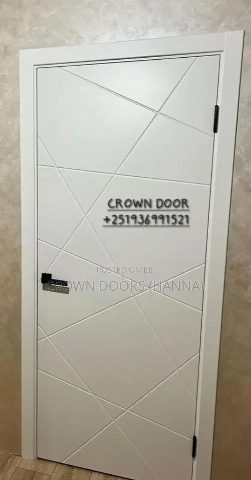 Crown Premium Door (Made of Natural Stone, Wood Fiber Chem.)