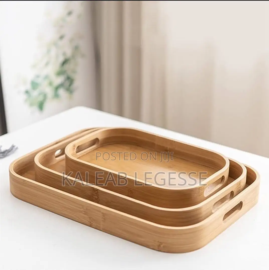  Bamboo Pallet Food Tray
