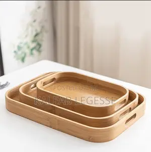  Bamboo Pallet Food Tray