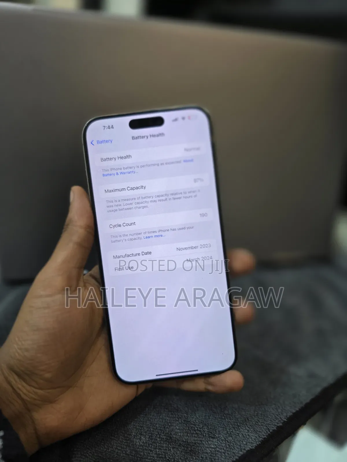 New Apple iPhone 15 Pro Max 256 GB Gray