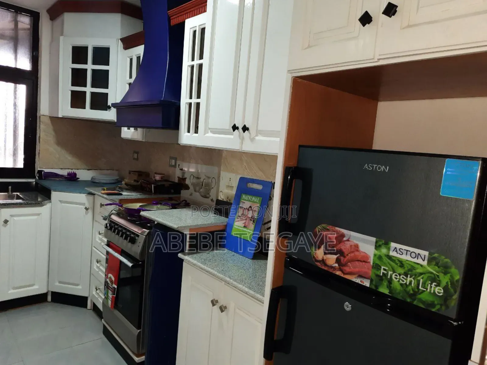 Furnished 1bdrm Apartment in Apartment, Yeka for rent