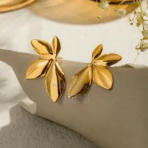Leaf Flower Earrings
