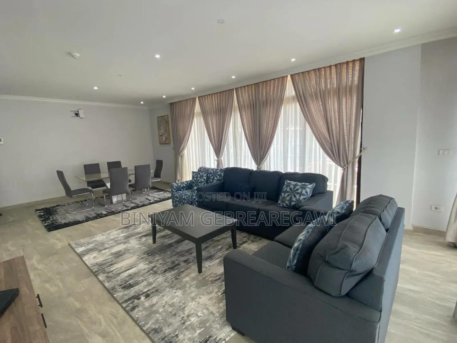 Furnished 5bdrm Apartment in Apartment, Yeka for rent