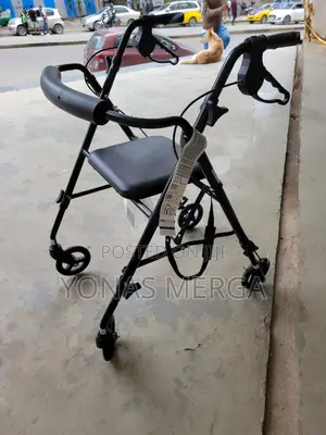 Photo - 2in1 Walker Chairف旦walker~Foldable,Maximum Load-Bearing150kg