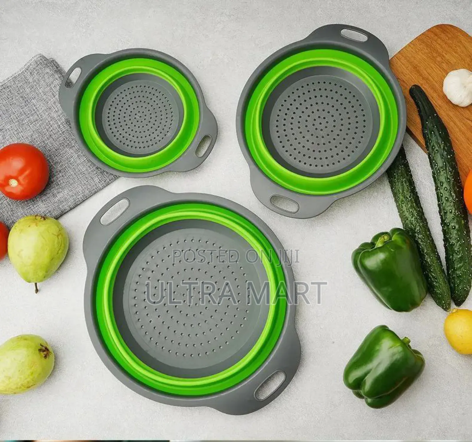 3 PCS Collapsible Filter Basket