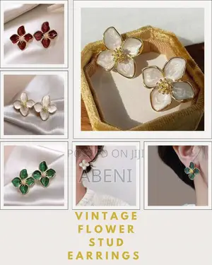 Photo - Vintage Flower Stud Earrings