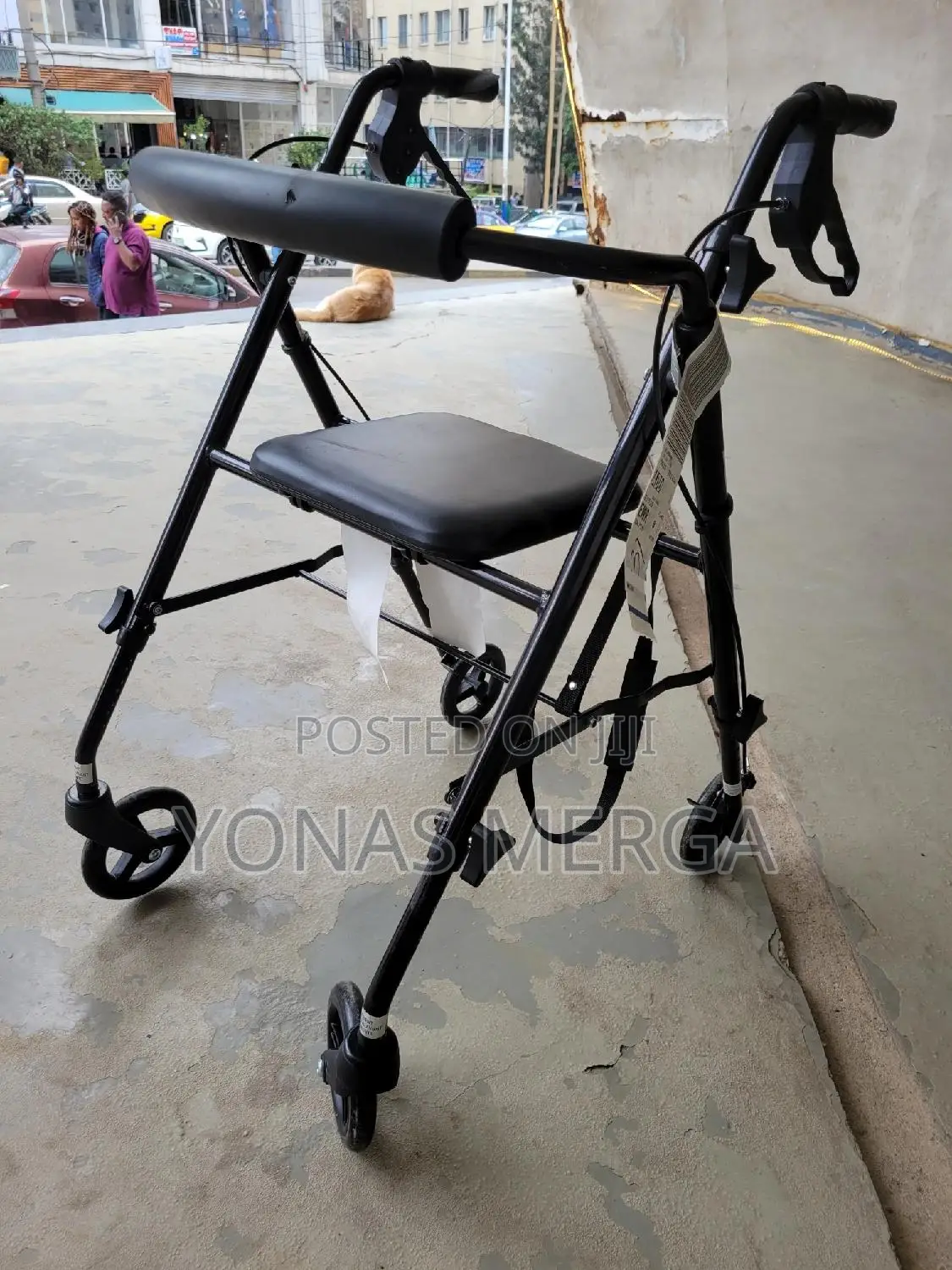 -In-1 Rollator Transport Chairق召walker+خwalker×ዐwalker