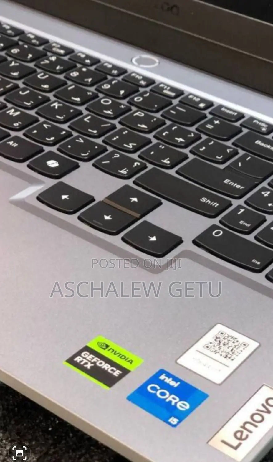 New Laptop Lenovo LOQ 15ARP9 16GB Intel Core I5 SSD 512GB