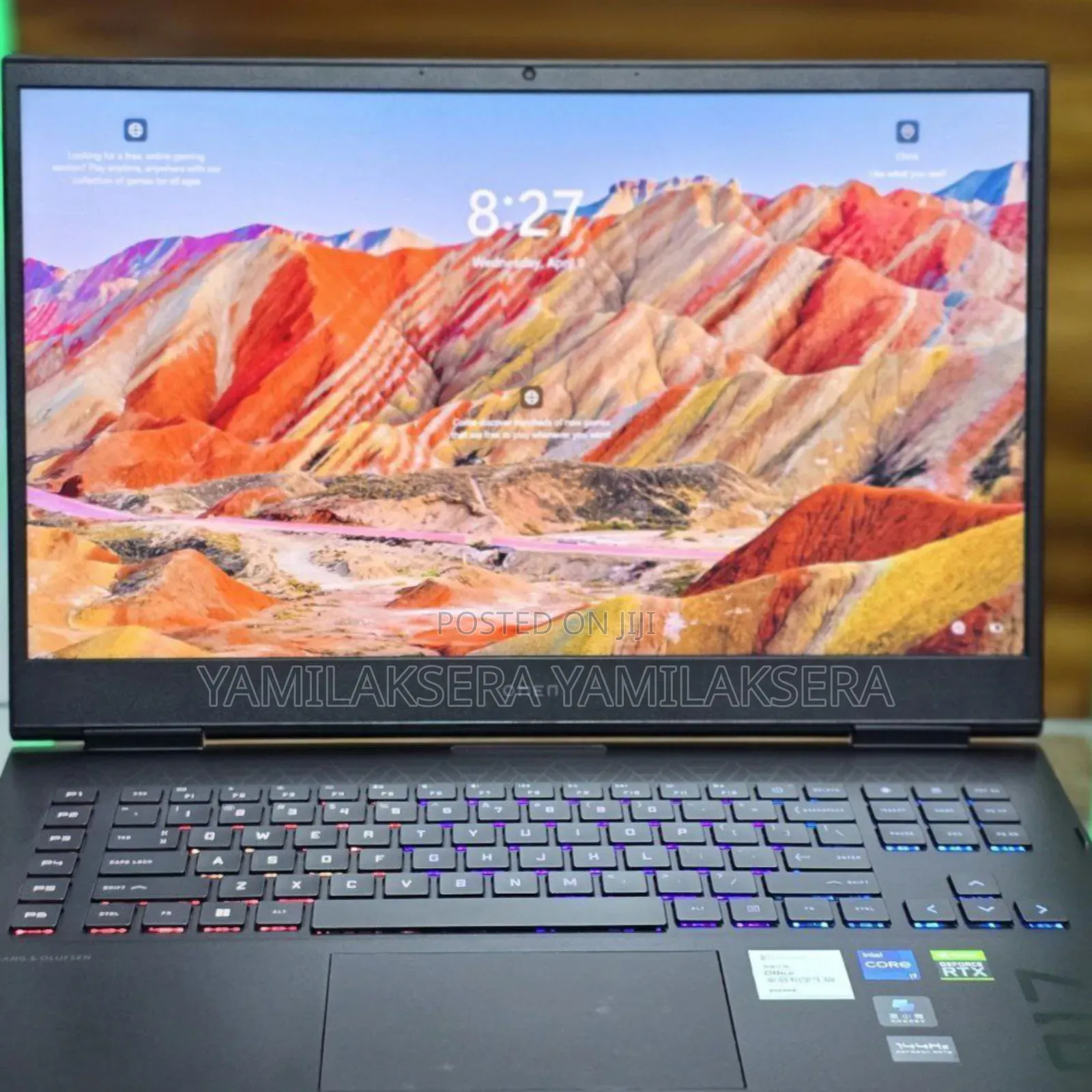 New Laptop HP Omen 17 16GB Intel Core I7 SSD 512GB