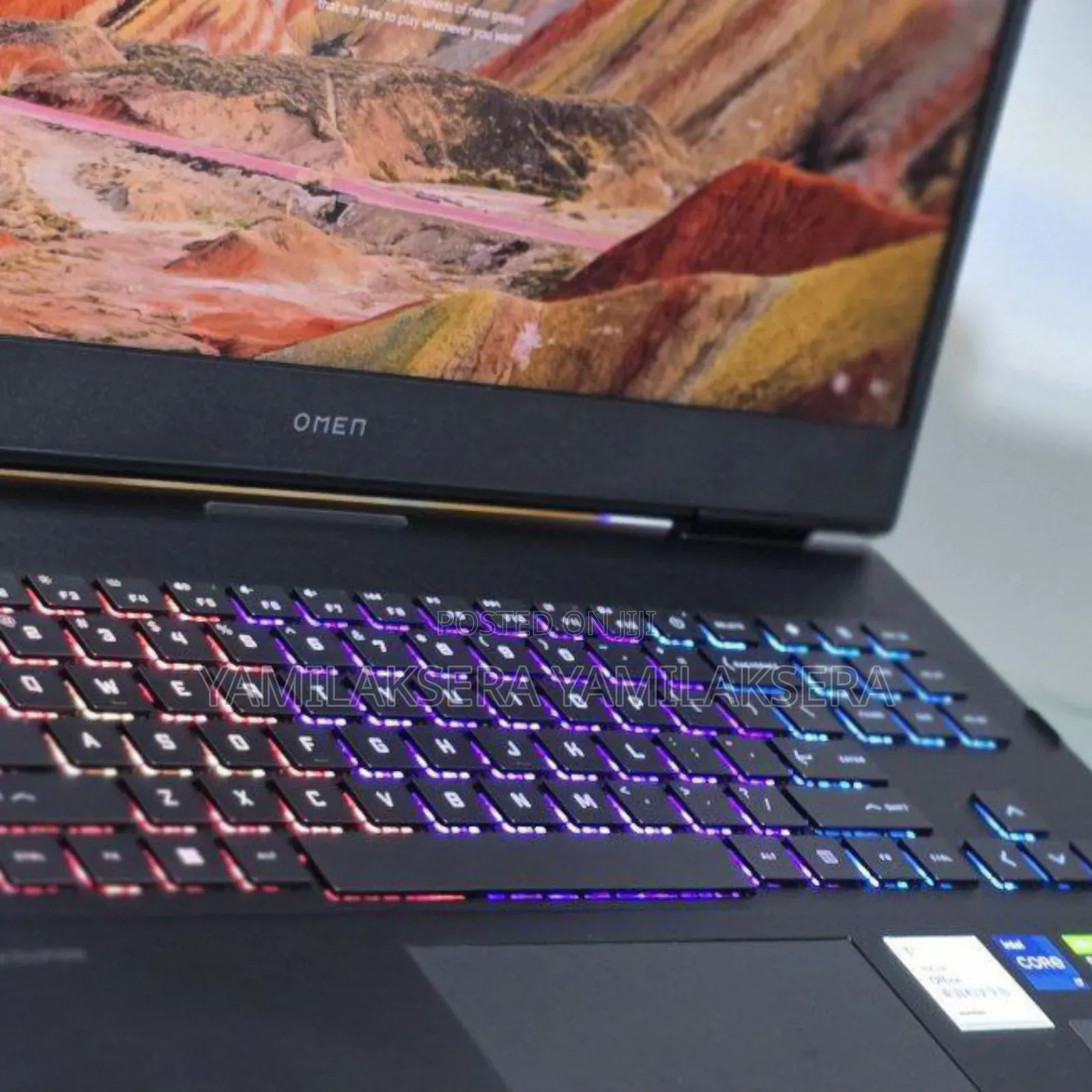 New Laptop HP Omen 17 16GB Intel Core I7 SSD 512GB