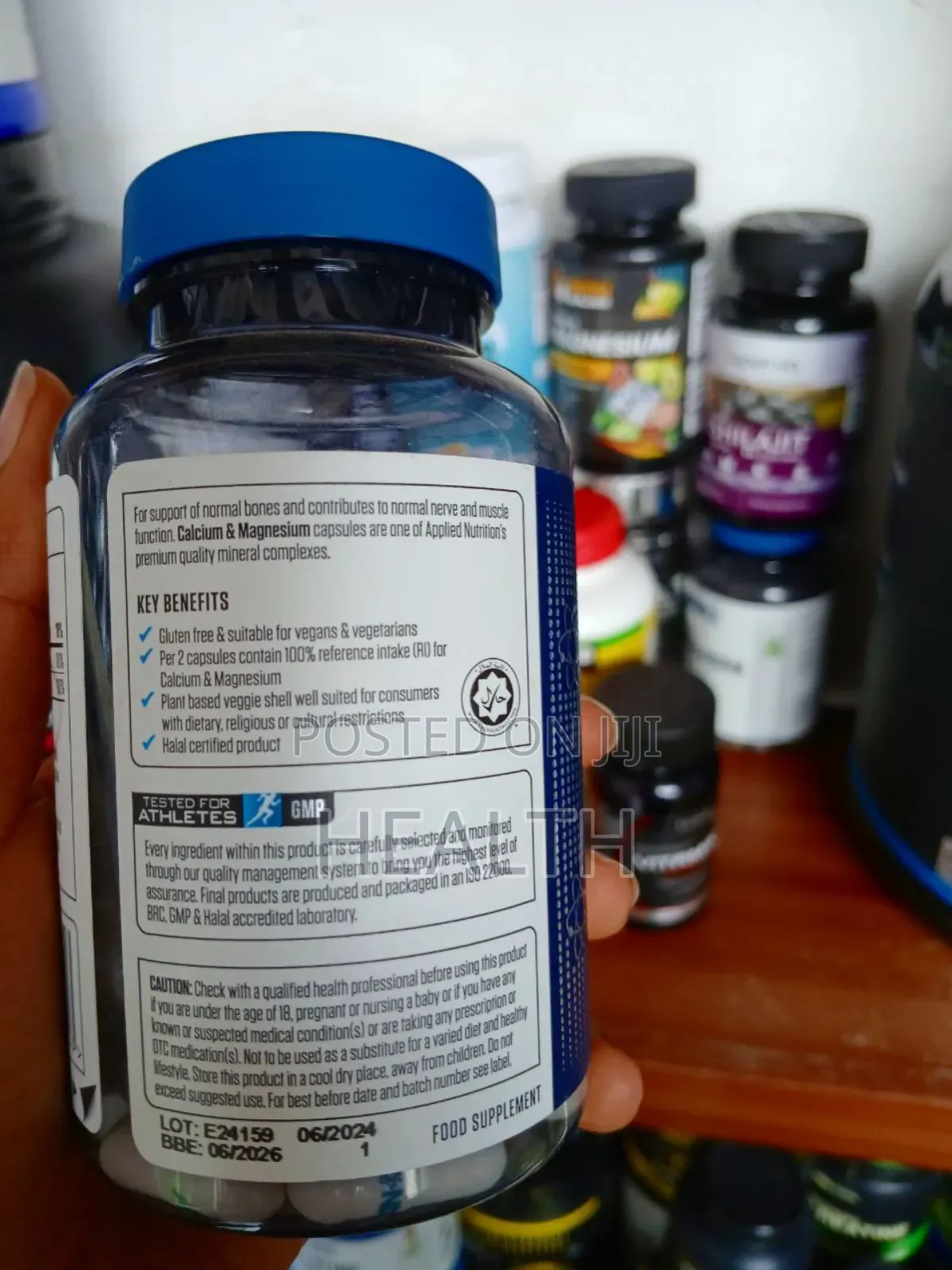 Applied Nutrition Calcium and Magnesium 