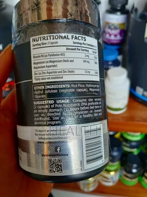 Zinc,Magnesium and Vitamin B6