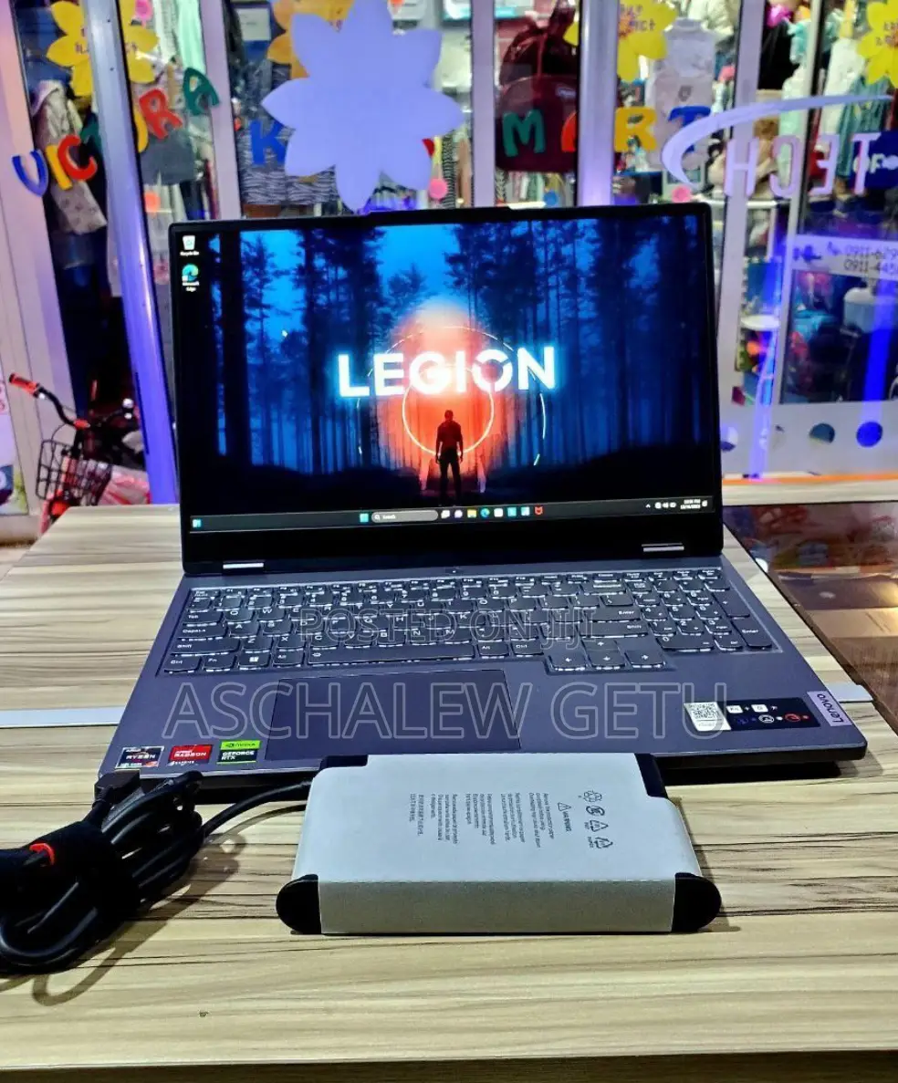 New Laptop Lenovo Legion 5 16GB AMD Ryzen 7 SSD 1T