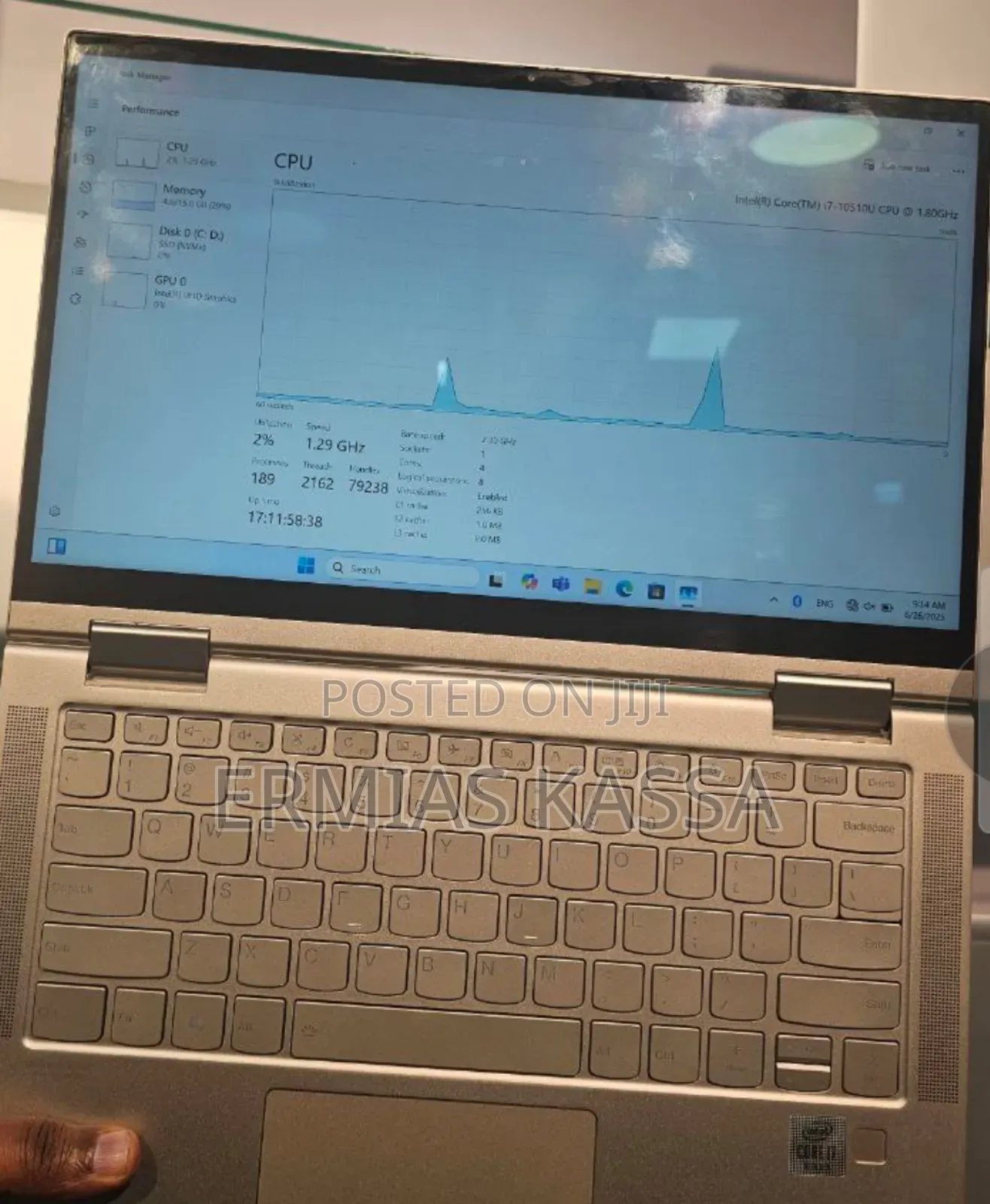 New Laptop Lenovo Yoga C740 16GB Intel Core I7 SSD 512GB