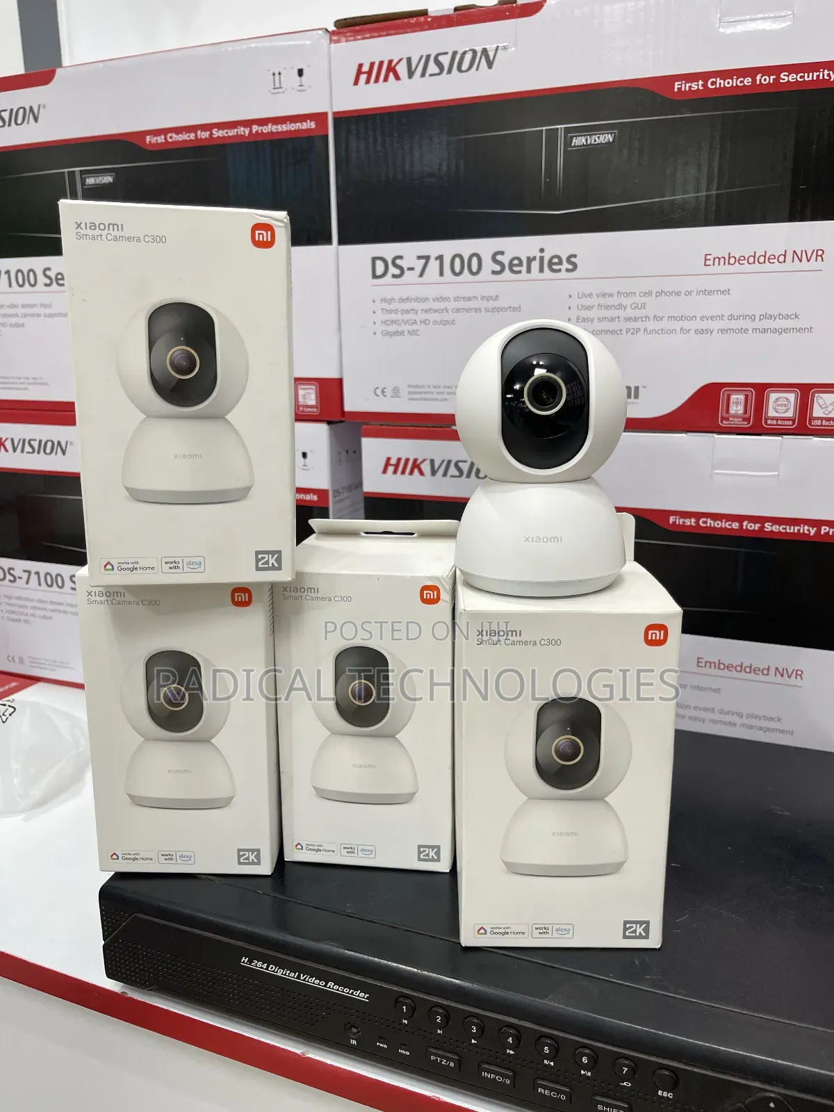 C300 Xiaomi Security Camera 360° Ezviz Imou Hikvision Mi