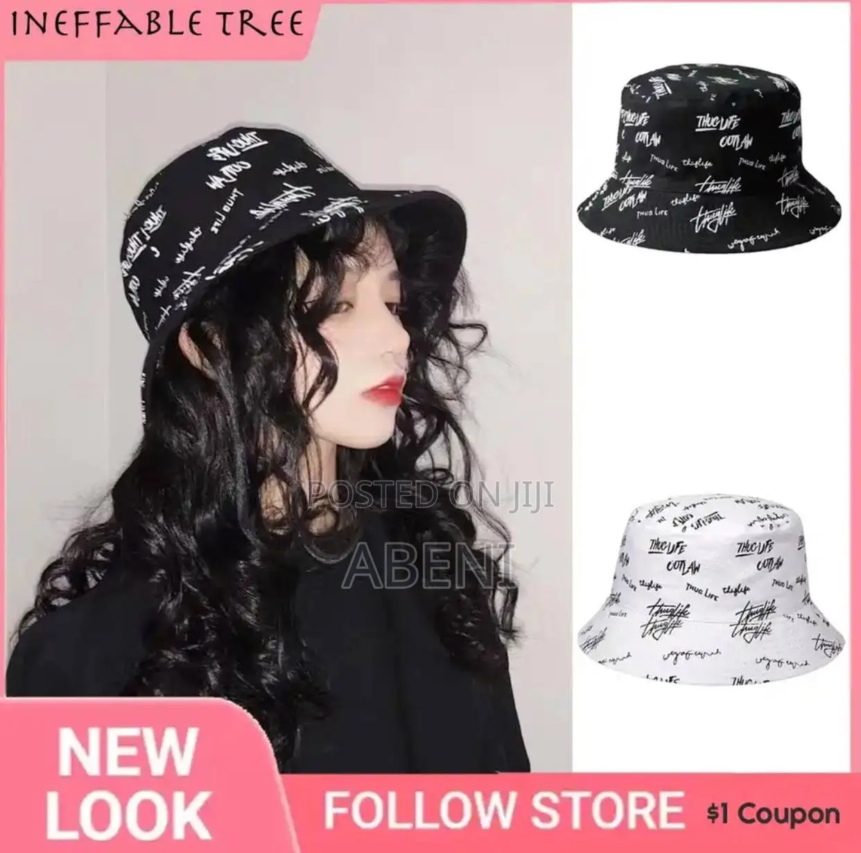 Double-Sided Wear Bucket Hats