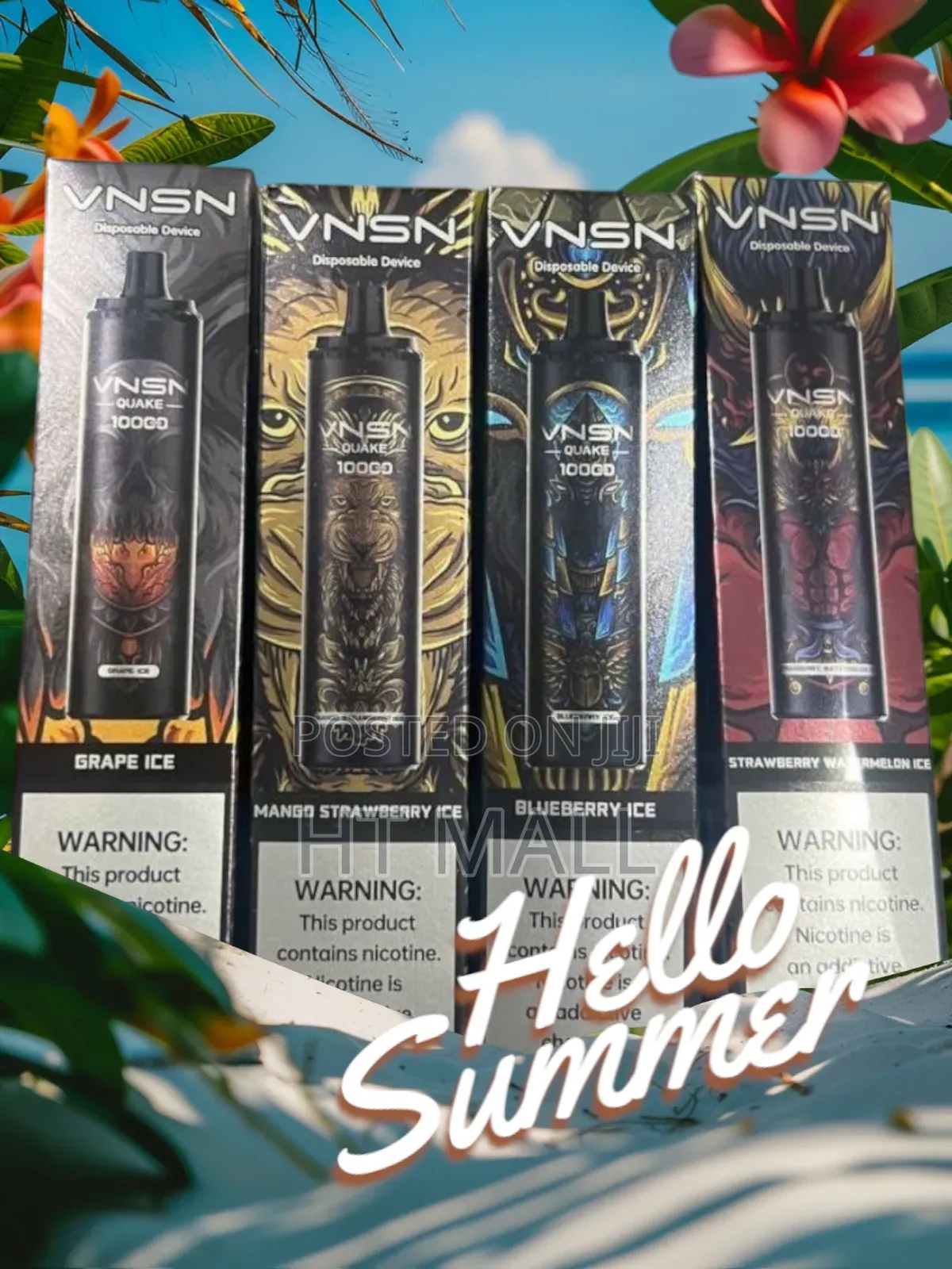 10,000 Puffs – Ultra-High Puff Count for Extended Use