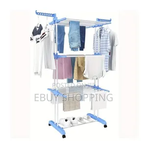 Photo - **Premium 3-Tier Clothes Drying Stand–Perfect for Apartments