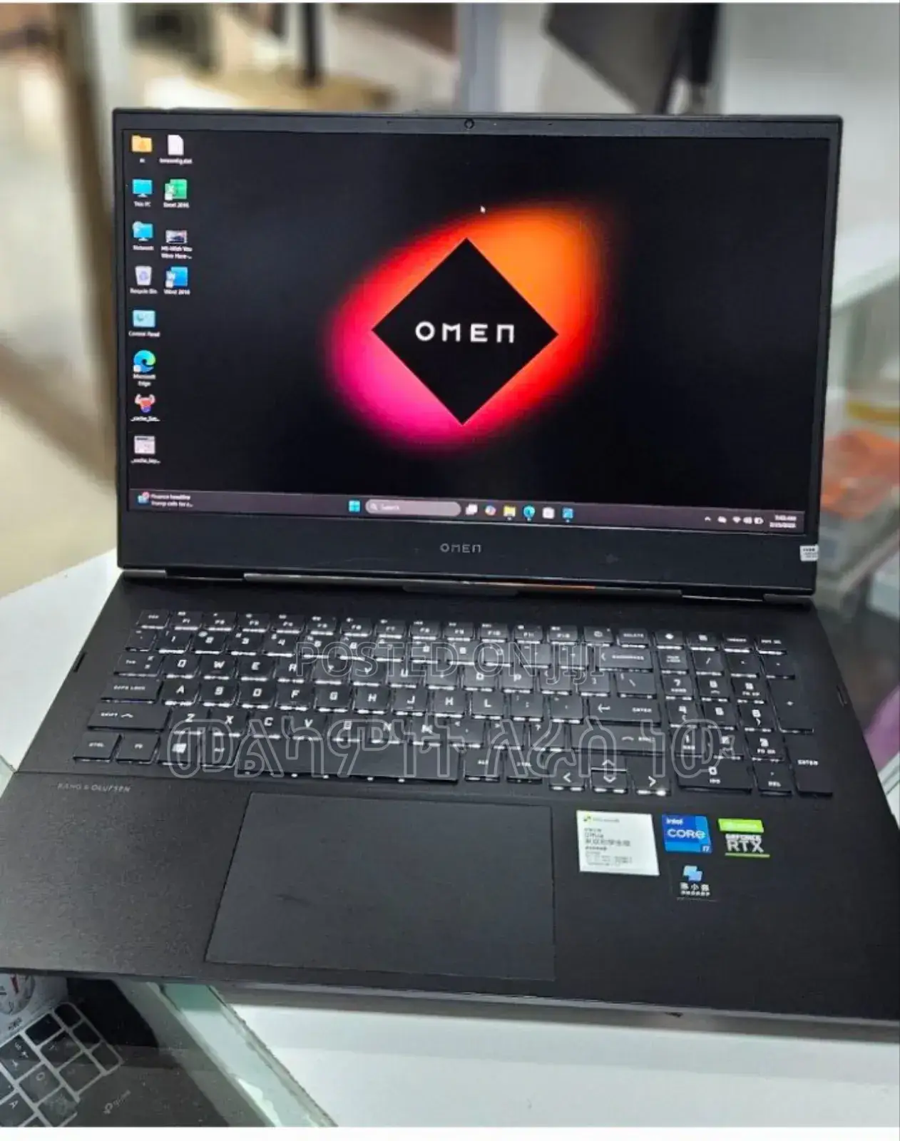 New Laptop HP Omen 16 16GB Intel Core I7 SSD 512GB