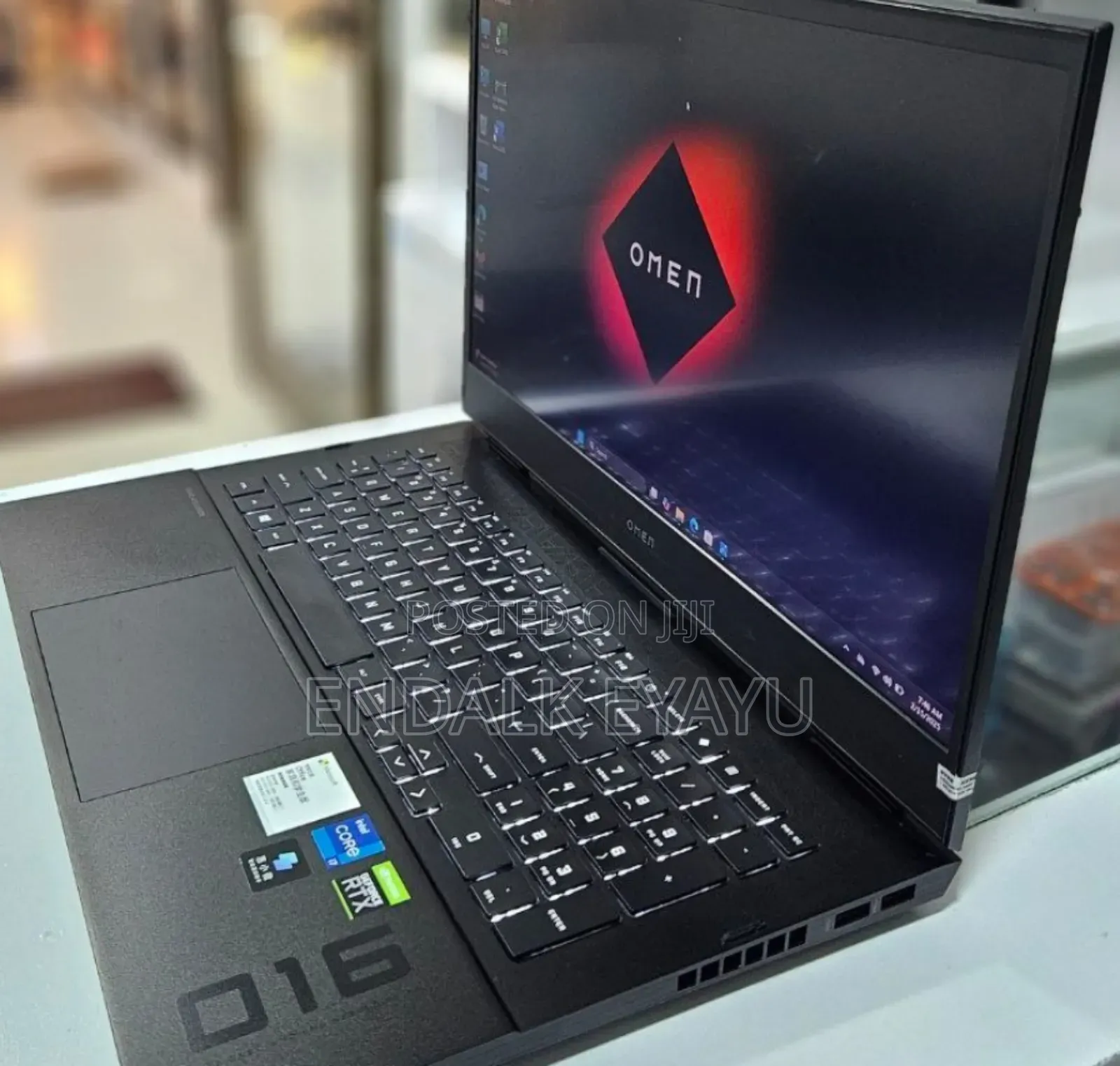 New Laptop HP Omen 16 16GB Intel Core I7 SSD 512GB