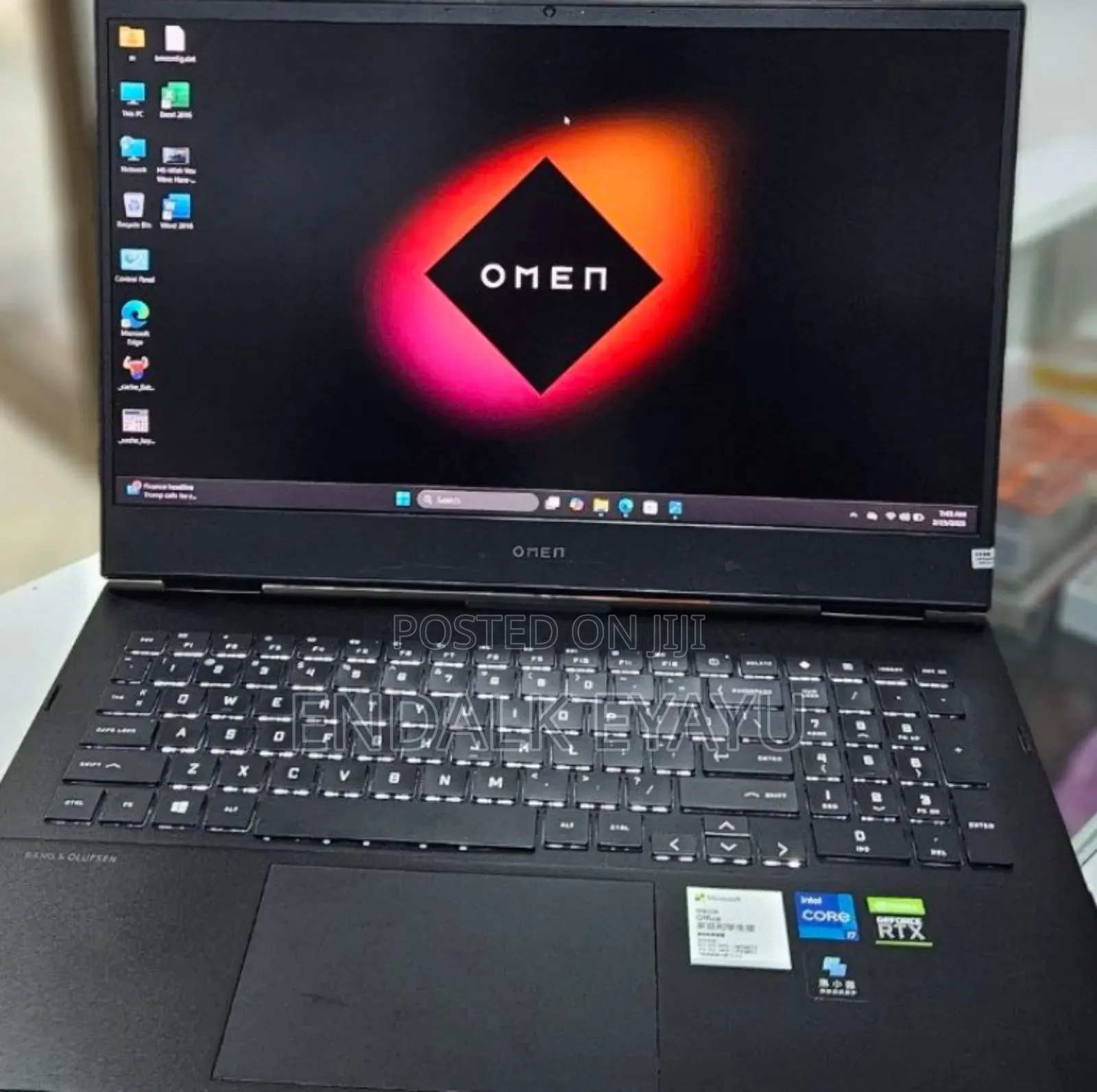 New Laptop HP Omen 16 16GB Intel Core I7 SSD 512GB