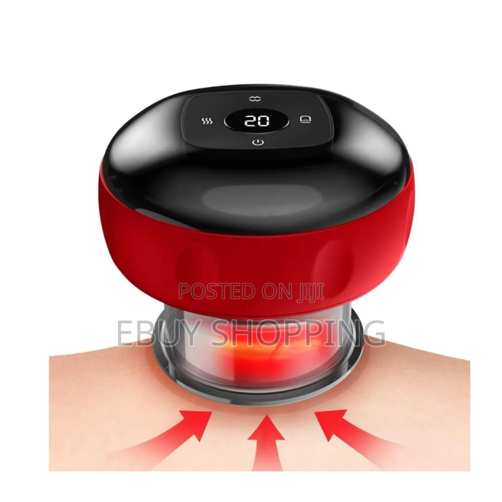 **Next-Gen Cupping Massager – Smart Breathing Technology**