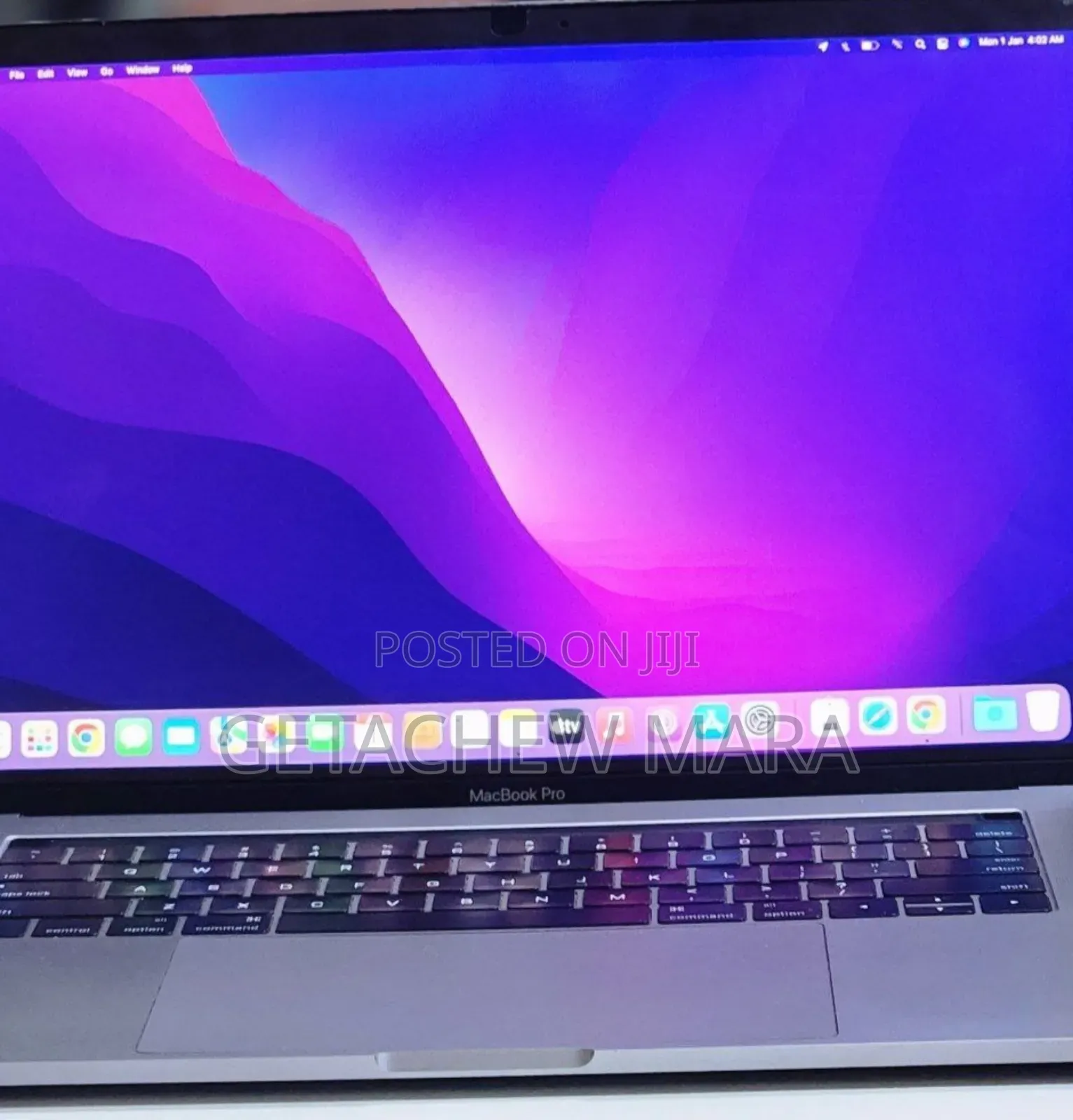 New Laptop Apple MacBook Pro M1 16GB Intel Core I7 SSD 256GB