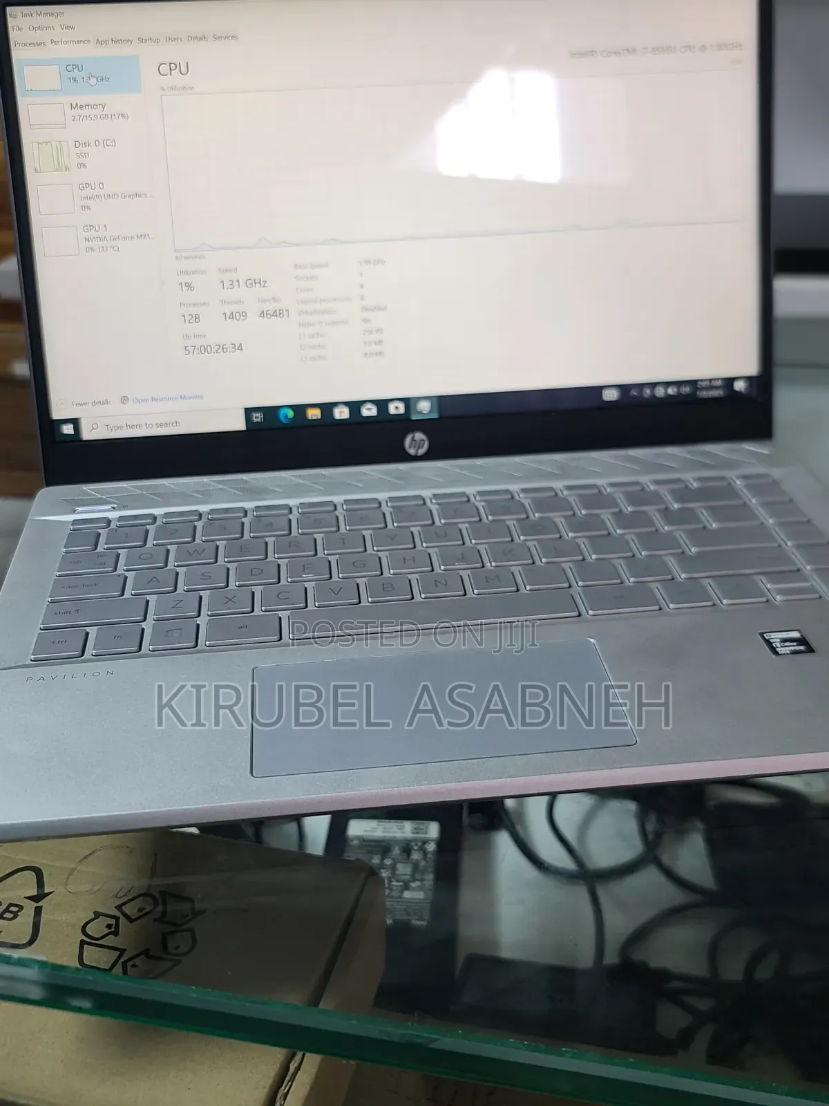 New Laptop HP Pavilion 14 16GB Intel Core I7 SSD 500GB