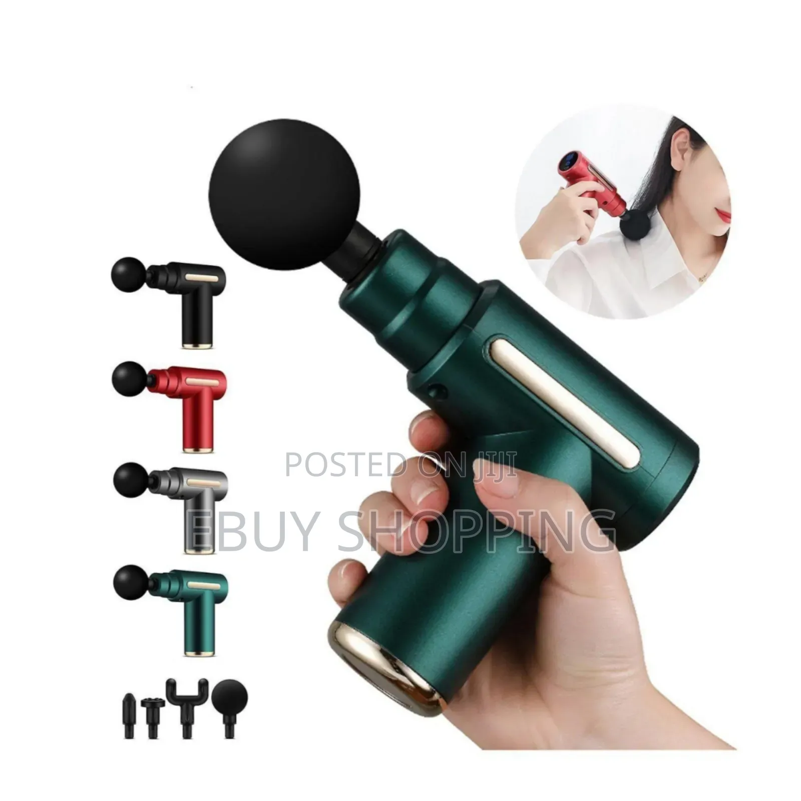 *Compact Massage Gun – Portable Powerful For On-the-go Use