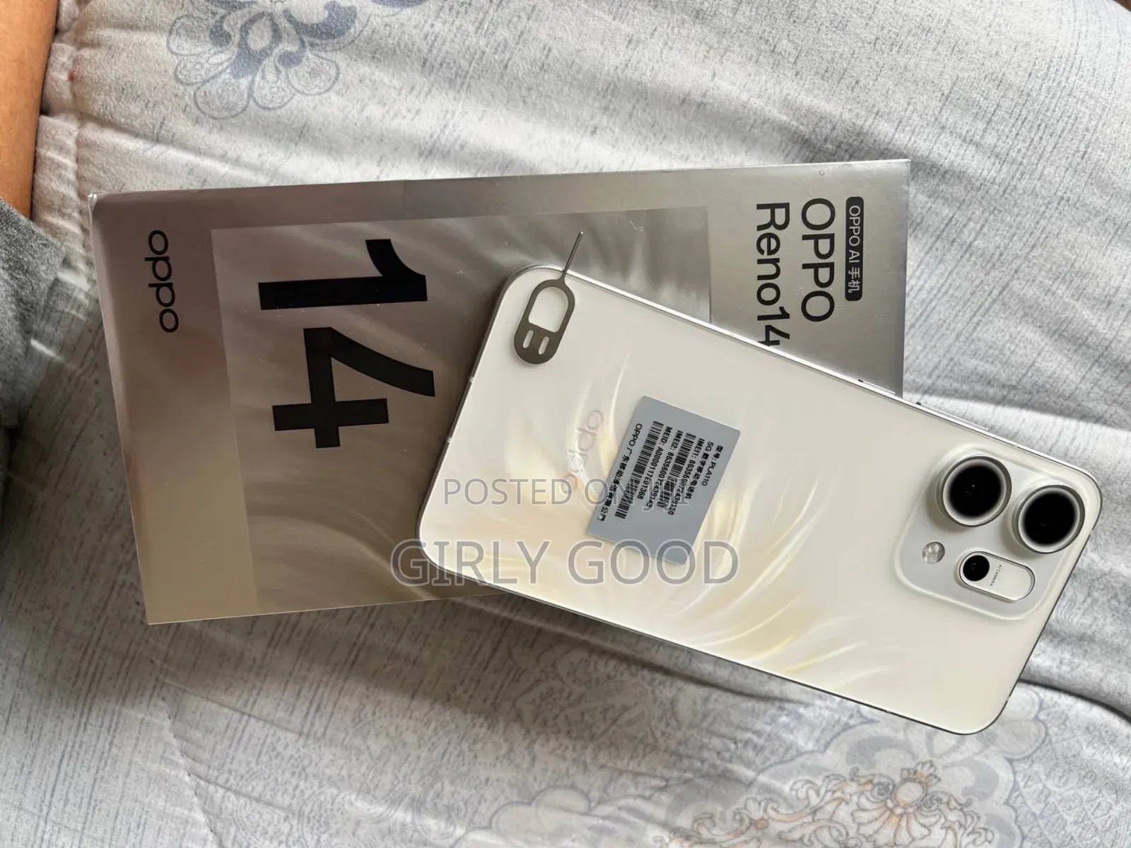 New Oppo Reno 256 GB White