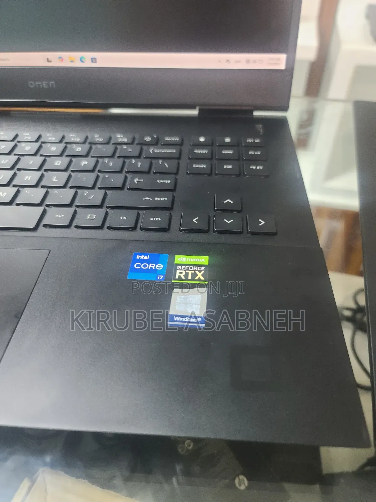 New Laptop HP Omen 17 16GB Intel Core I7 SSD 512GB