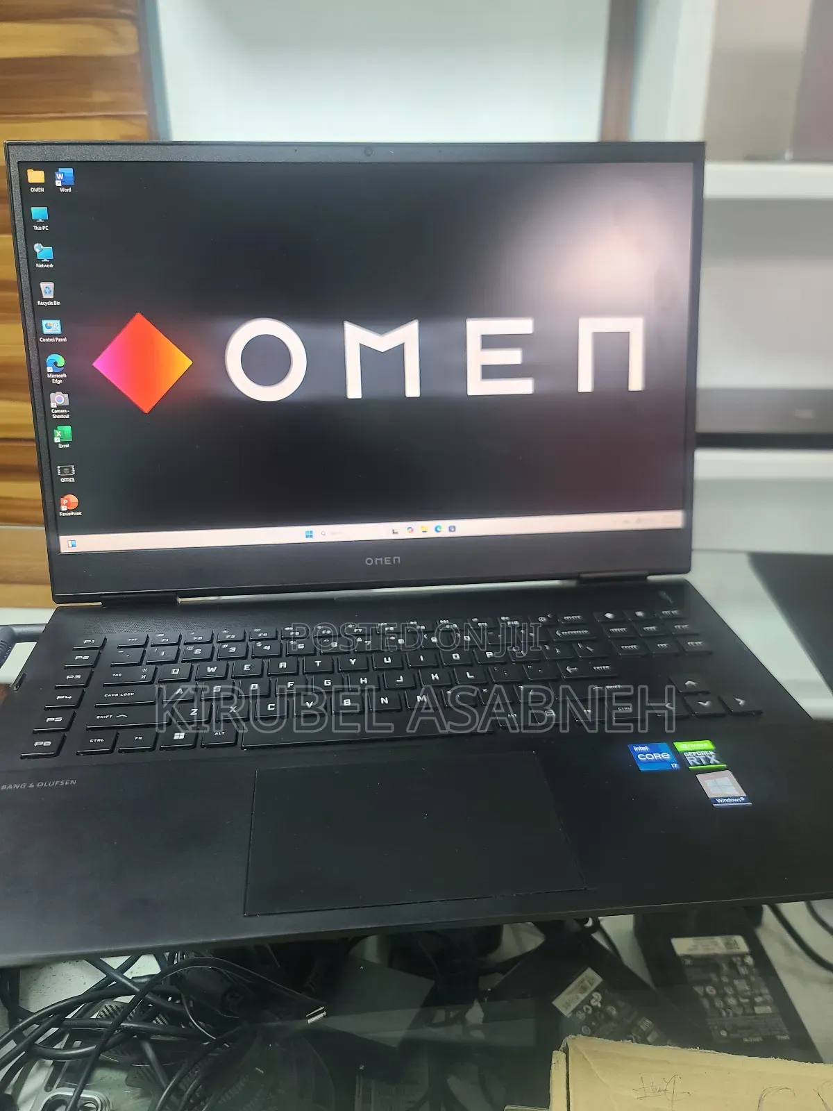 New Laptop HP Omen 17 16GB Intel Core I7 SSD 512GB