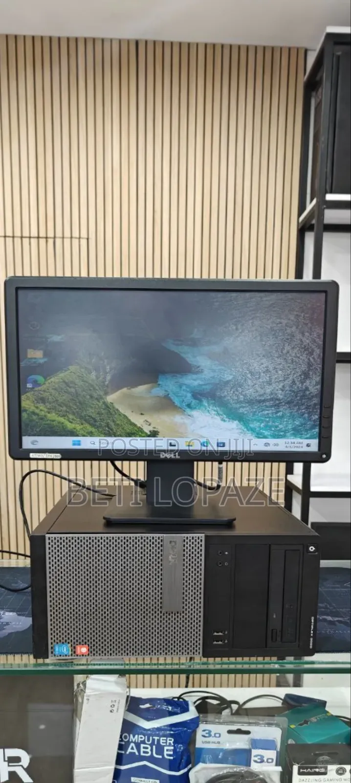 New Desktop Computer Dell OptiPlex 3020 4GB Intel Core I5 HDD+SSD 500GB