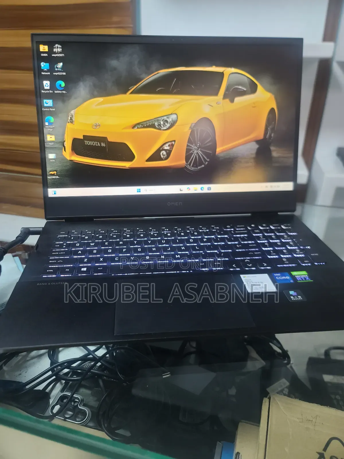 New Laptop HP Omen 16 16GB Intel Core I7 SSD 512GB