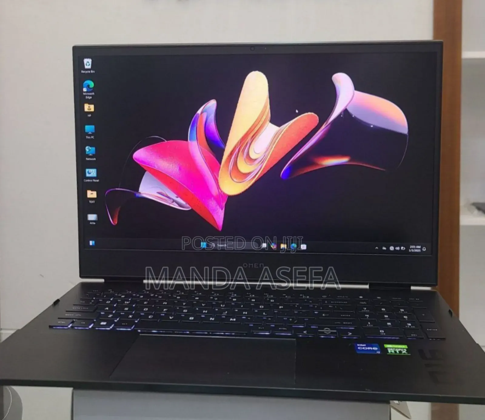 New Laptop HP Omen 16 16GB Intel Core I7 SSD 512GB