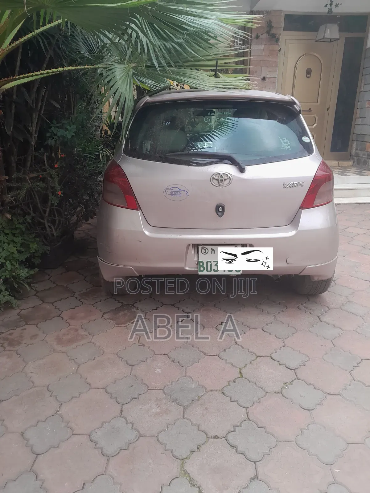 Toyota Yaris 2007 Pink