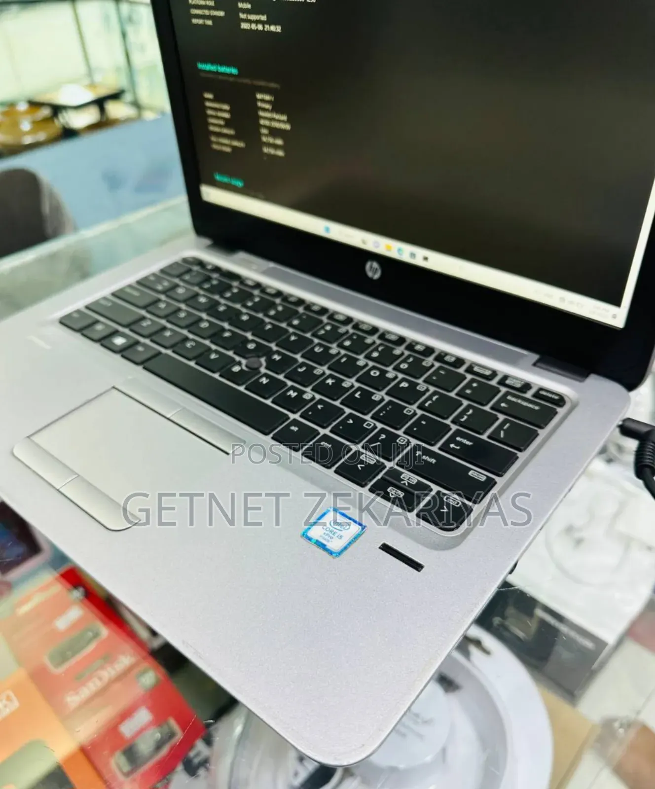 New Laptop HP EliteBook 820 G3 8GB Intel Core I5 SSD 128GB