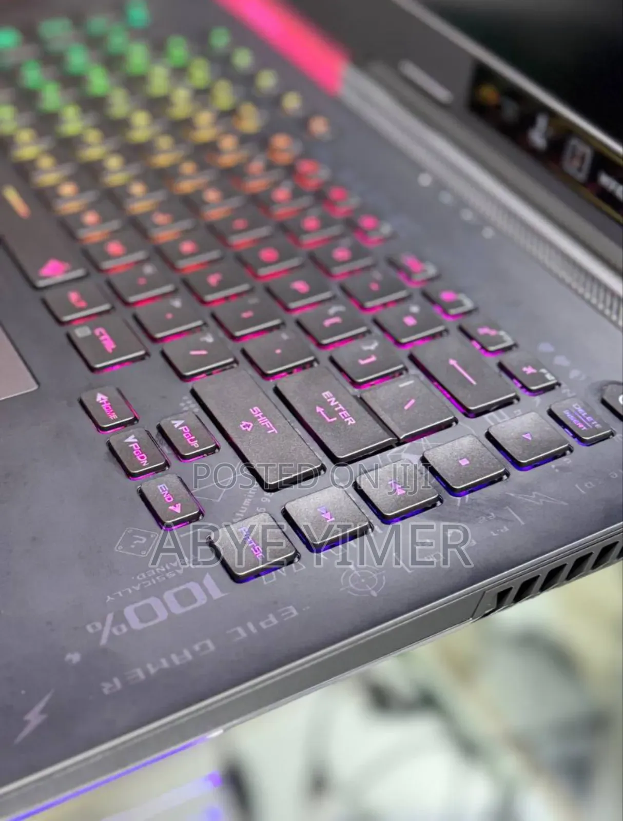 New Laptop Asus ROG Strix G17 32GB AMD Ryzen 9 SSD 1.5T