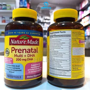 Photo - ባሎች ለሚስቶቻቹ እና ለልጆቻቹ ጤንነት ምትጨነቁ ከሆነ Prenatal Folic Acid +Dha