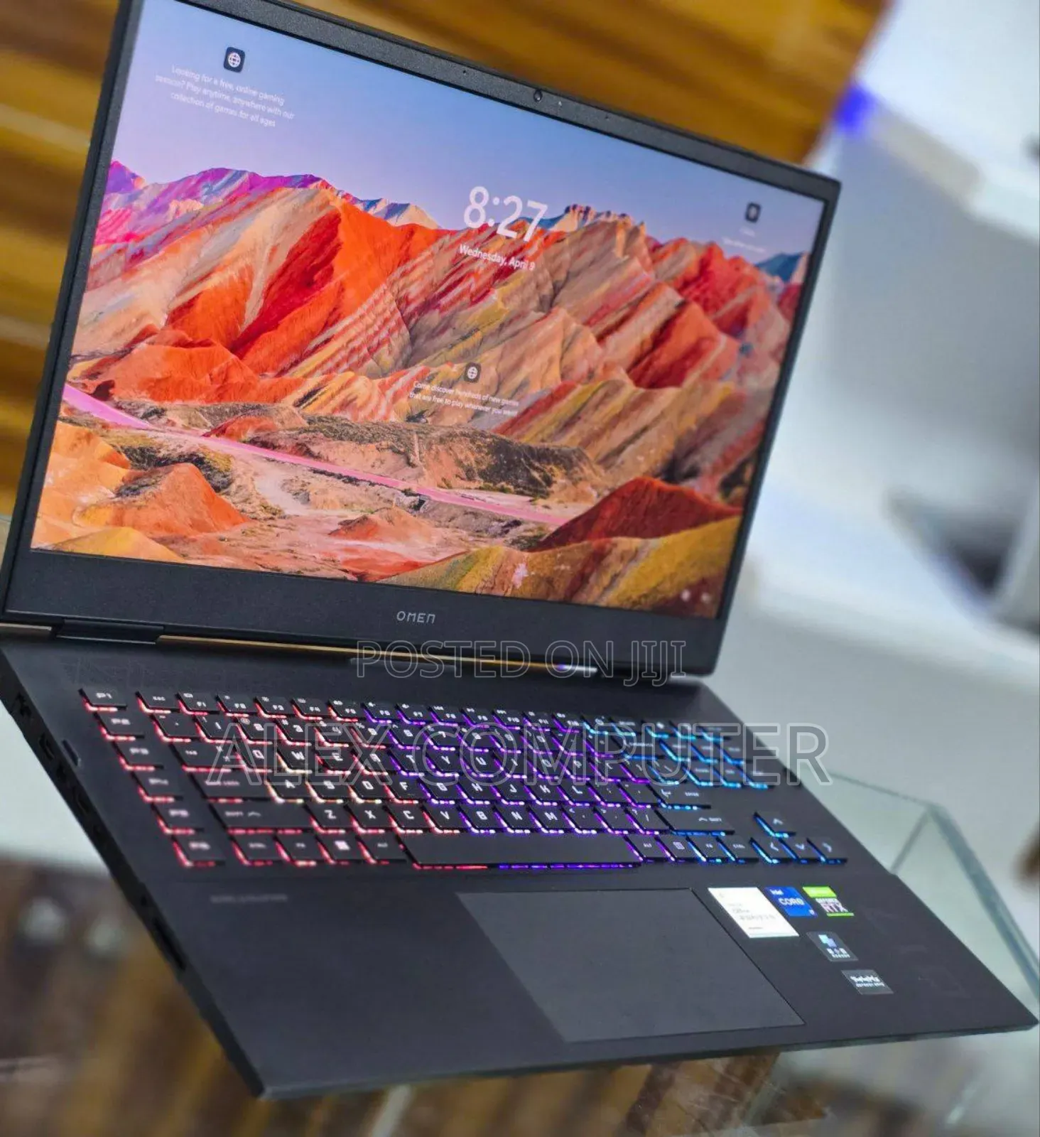 New Laptop HP Omen 17 16GB Intel Core I7 SSD 512GB