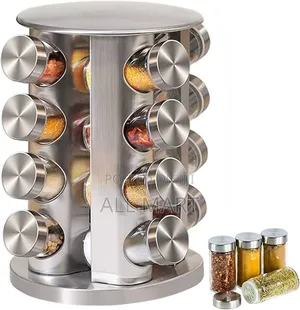 12 Jar Rotating Spice Carousel