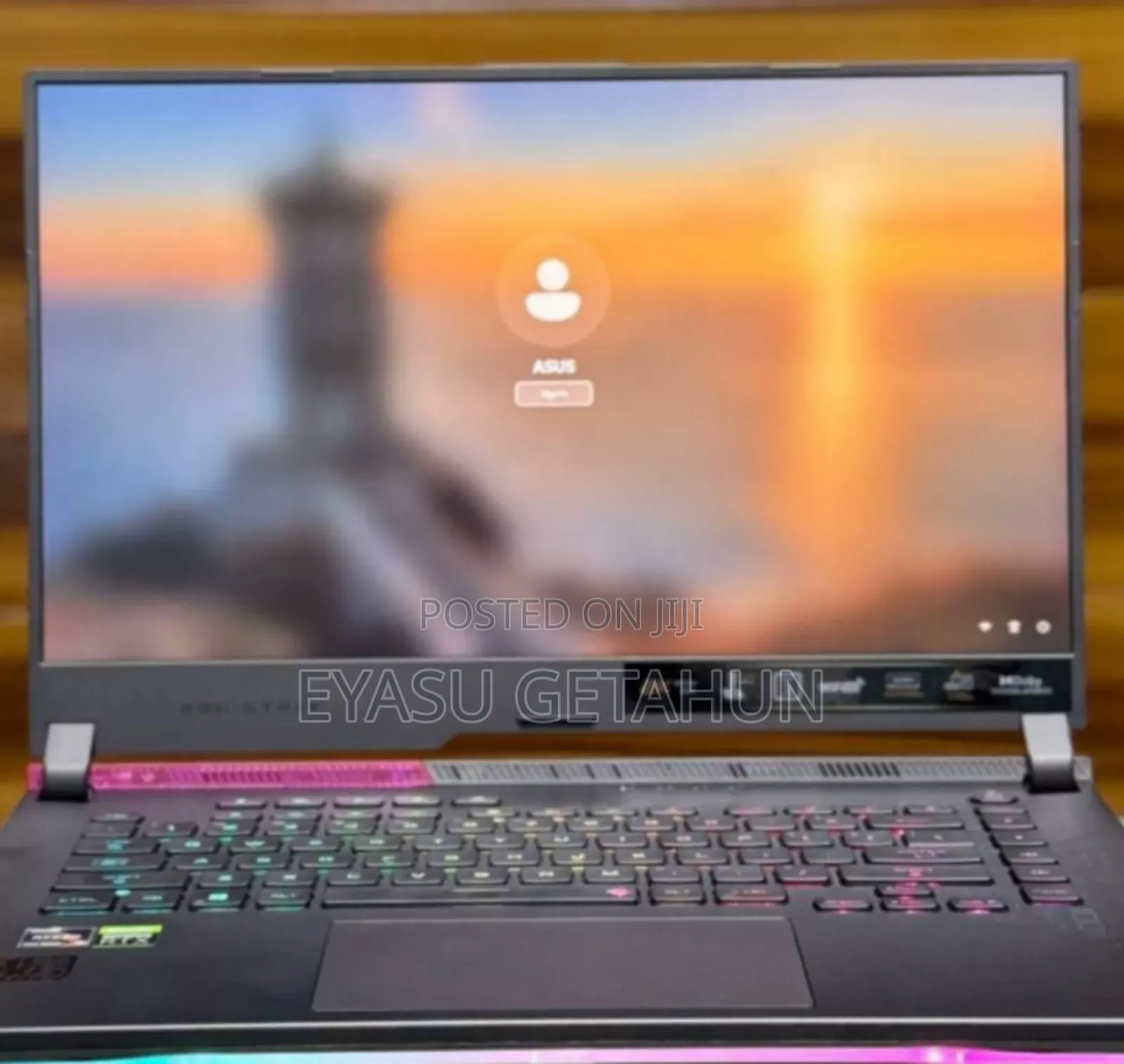 New Laptop Asus ROG Strix G15 32GB Intel Core I7 SSD 1.5T