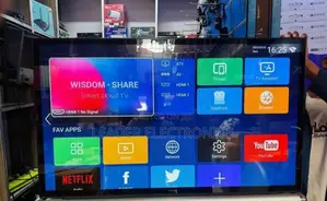 T Q Tv 43" Smart Android Tv New 2025