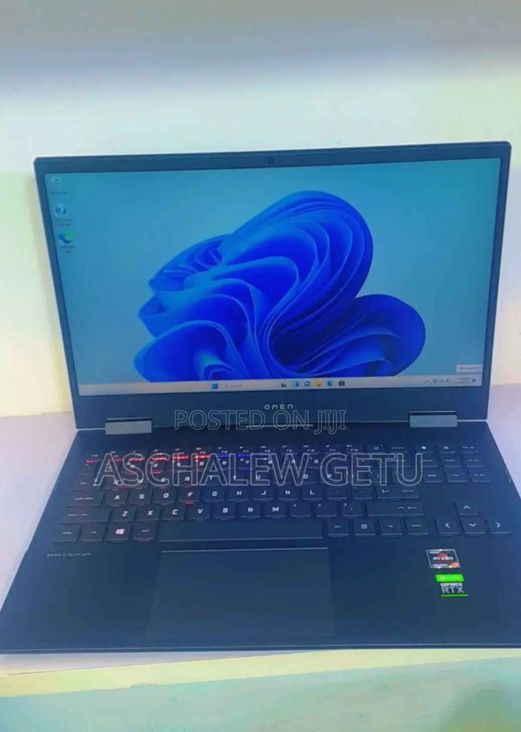 New Laptop HP Omen X 16GB AMD Ryzen 7 SSD 512GB