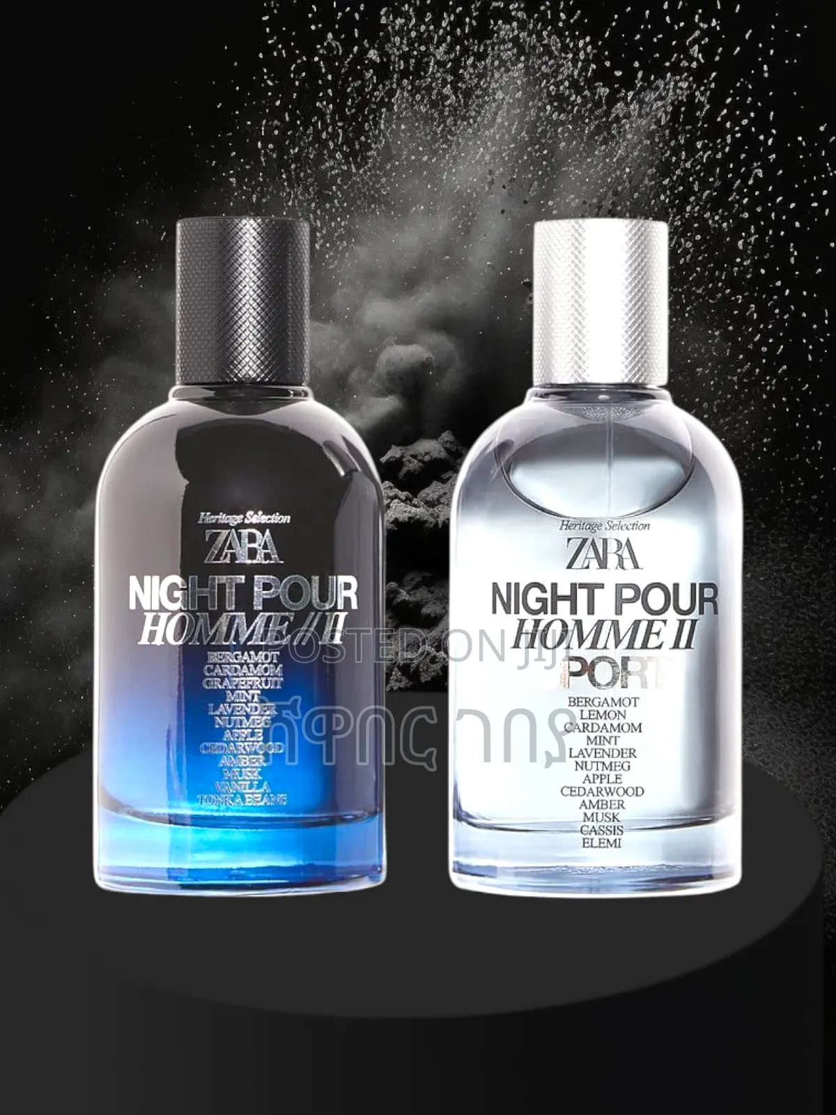 Zara Night Pour Homme Ii + Zara Night Pour Homme Ii Sport