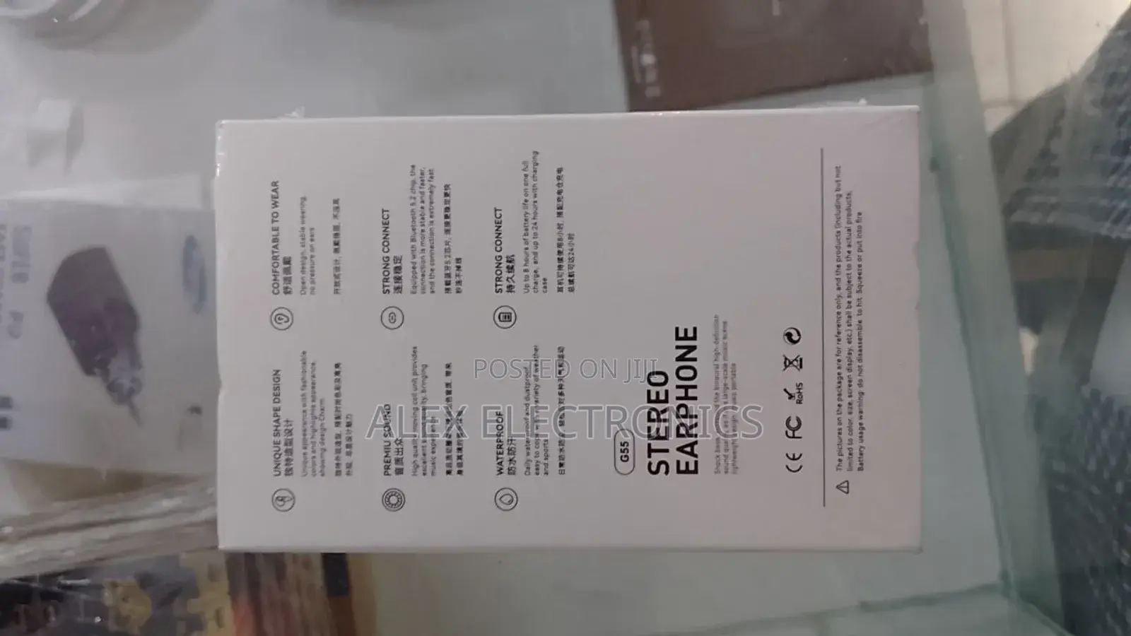 G55 Wireless Stereo Hifi Earphone